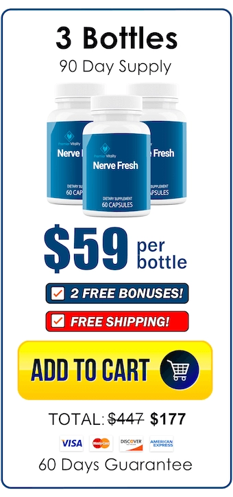 Nerve fresh 3 bottles, add to cart.