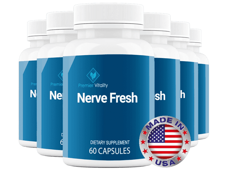 Nerve fresh 6 bottles with 60 Capsules each.